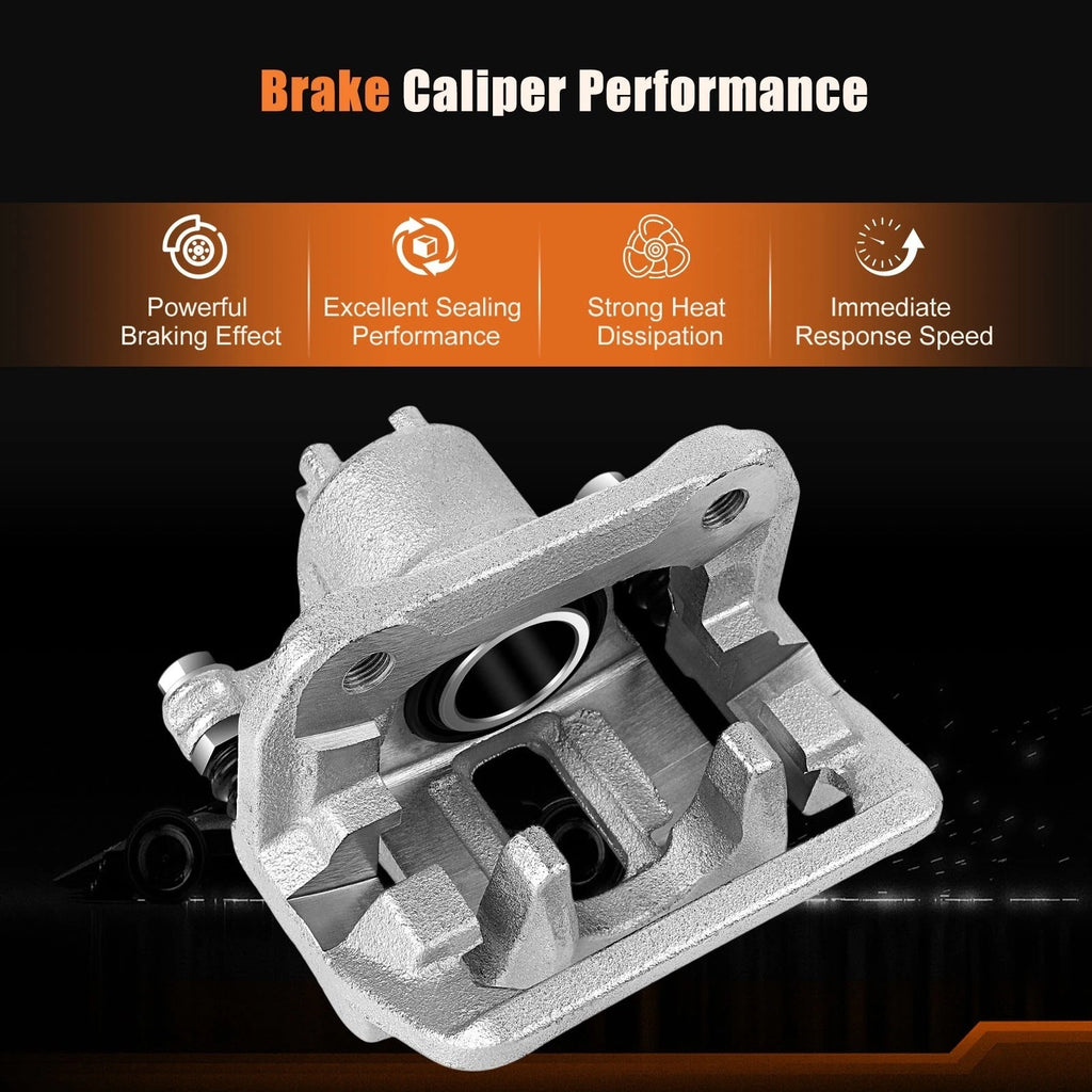 Rear Pair Brake Disc Calipers for Acura RDX (2013–2018) & Honda CR-V (2007–2016)