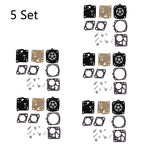 Set of 5 Carburetor Gasket Kits for Stihl 040 041 045 051 (RK21-HS)
