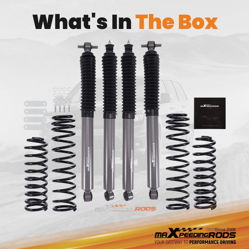 2.5" Suspension Lift Level Kit for Jeep Wrangler JK Unlimited (2007–2018)