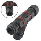 3Pin Waterproof IP68 T-Shape Cable Connector for Outdoor Lighting