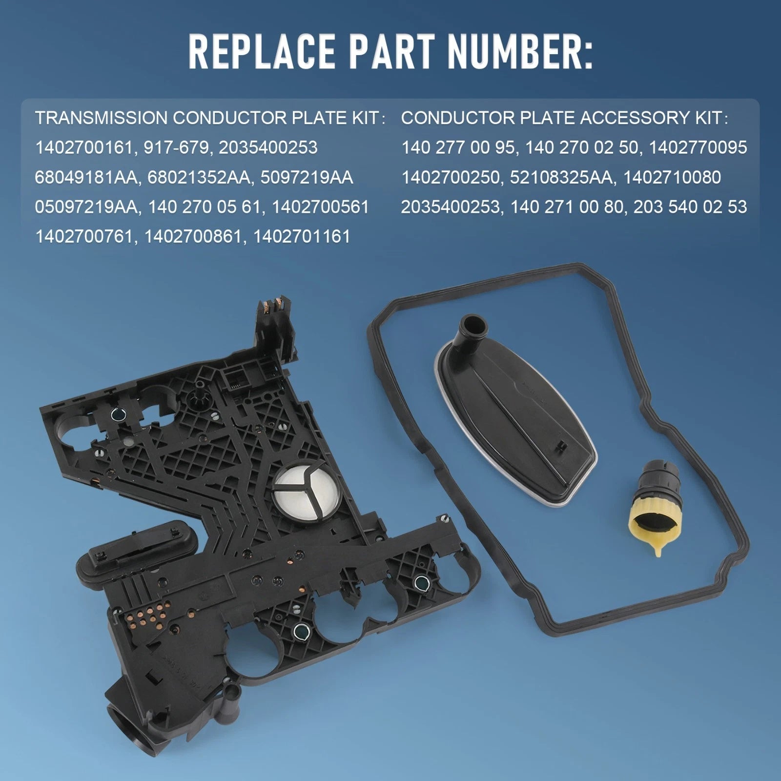 Transmission Conductor Plate Set for Mercedes Benz C320 E320 ML320 (1998-2005)