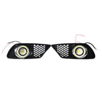 Pair Front Bumper Fog Light Grills for Mercedes C-Class W204 (2008–2010)