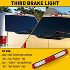 LED 3rd Cargo Third Brake Light for Ford F150 (1997–2003) & Excursion (2000–2005)
