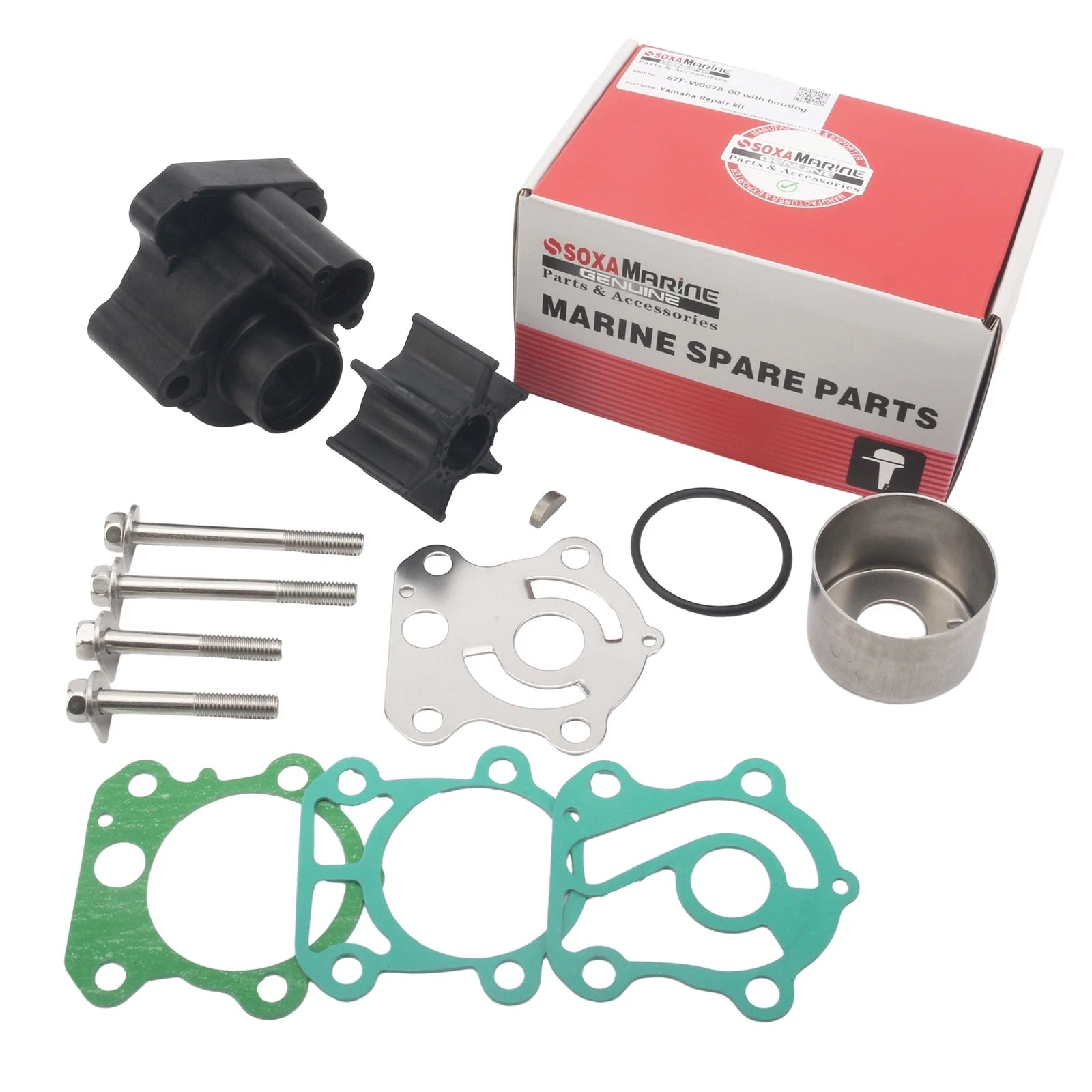 Outboard Water Pump Rebuild Kit for Yamaha 4S 75-100 HP