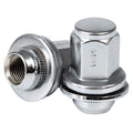 20 Pcs Closed-end Chrome M14X1.5 Lug Nuts 22mm Hex for Land Rover Defender 110 (1990–2023)