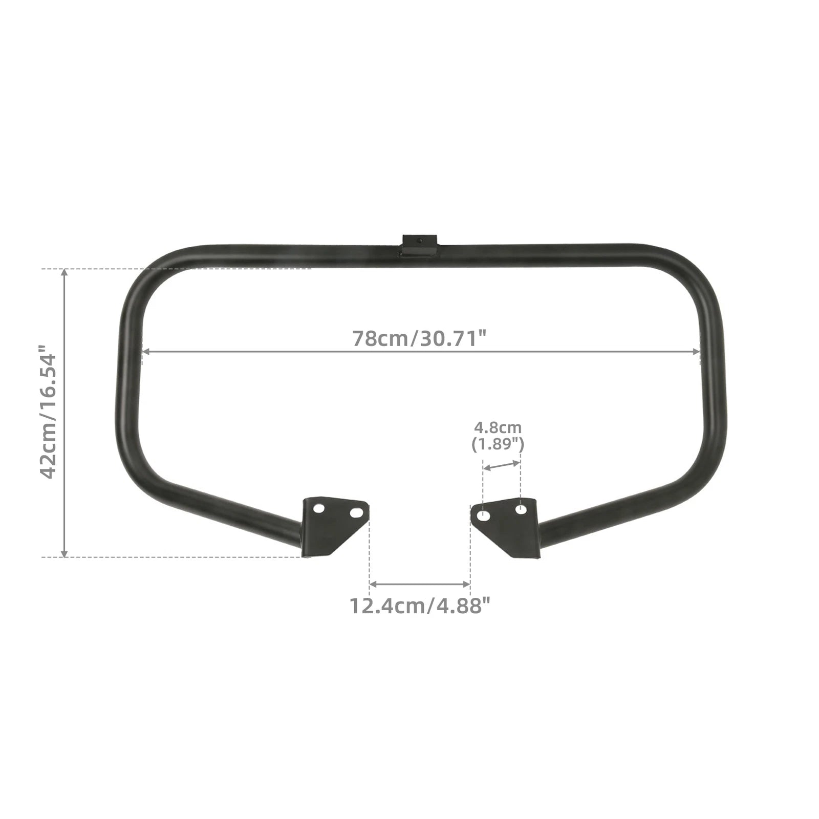 Engine Guard Crash Bar for Harley Dyna Street Fat Bob Wide Glide (2006–2017)
