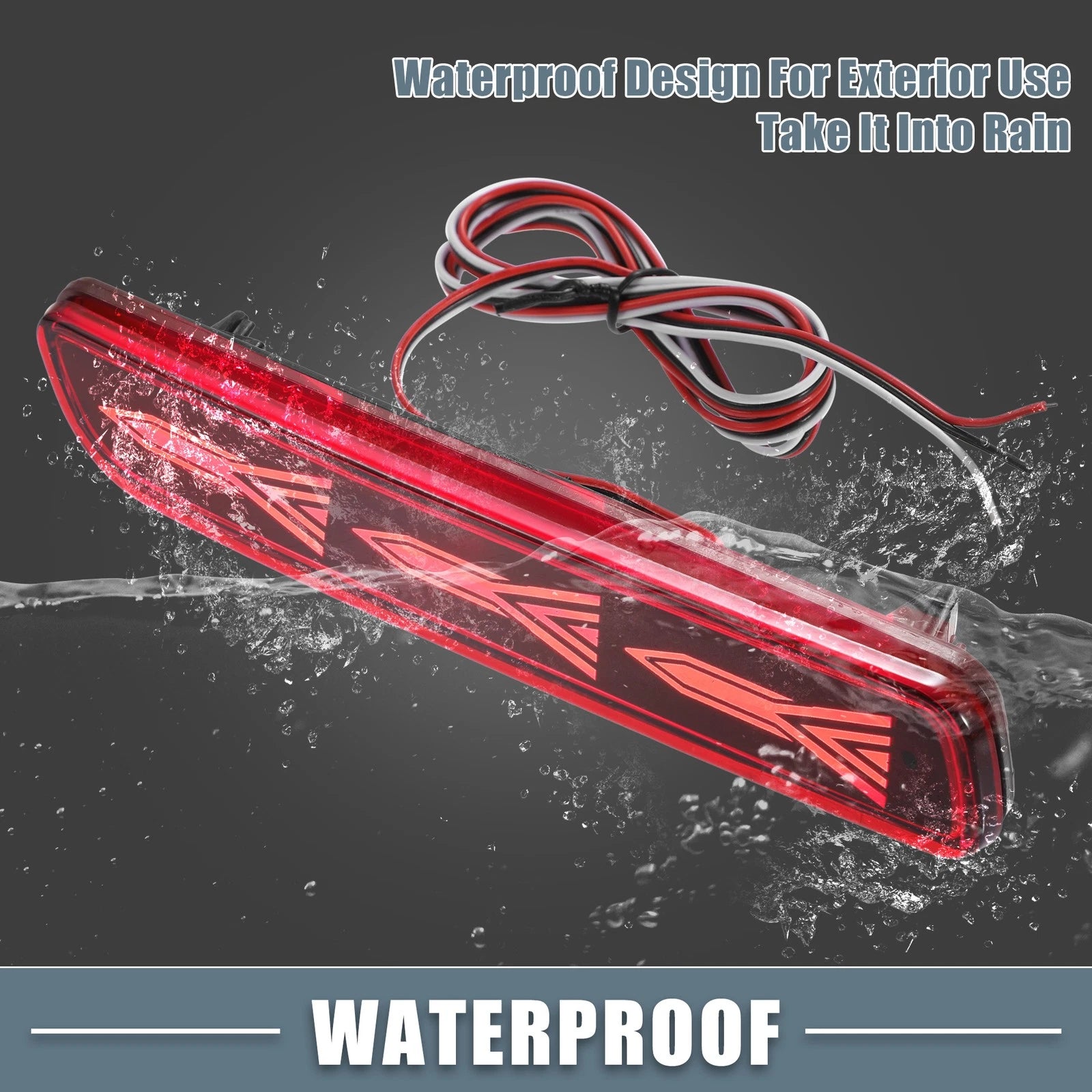 LED Rear Bumper Fog Brake Tail Light for Suzuki Ciaz (2014–2023)