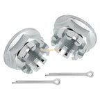 Rear Axle Nuts for Honda Rancher 350 400 420 Foreman 400 450 500 520 Recon 250 (2000–2023)