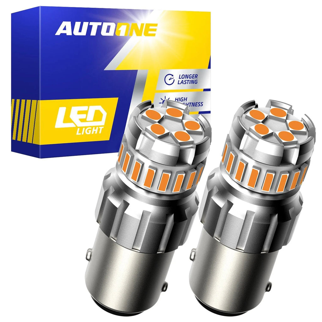 2X LED Turn Signal Light Bulbs 1157 7528 2357 for US Vehicles