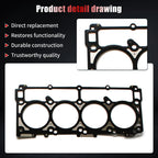 Head Gasket Set for Chrysler 300 Dodge Charger Ram 1500 Jeep Grand Cherokee (5.7L)