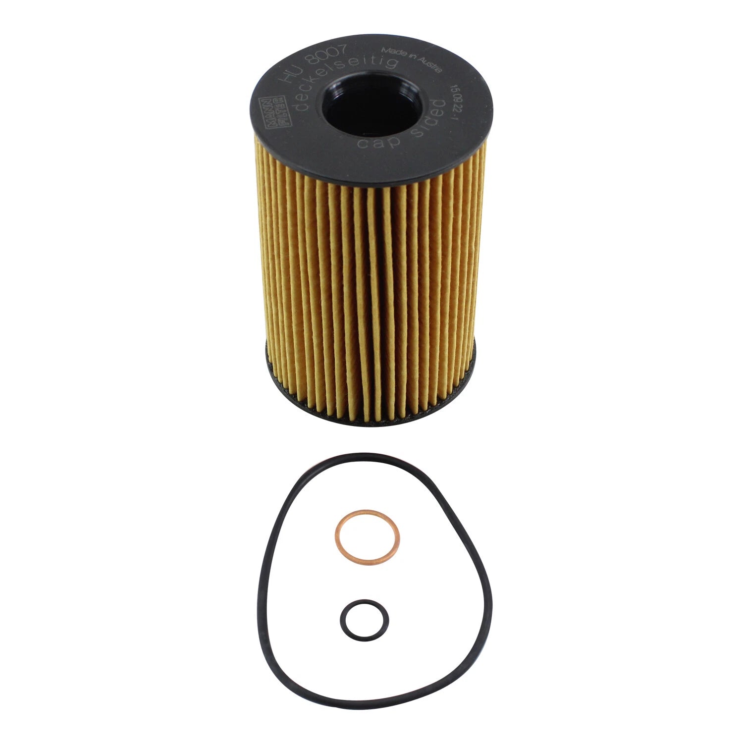 MANN Engine Oil Filter HU 8007 for BMW F01 F02 F06 F07 F10 F13 F15 F16 G12 E70