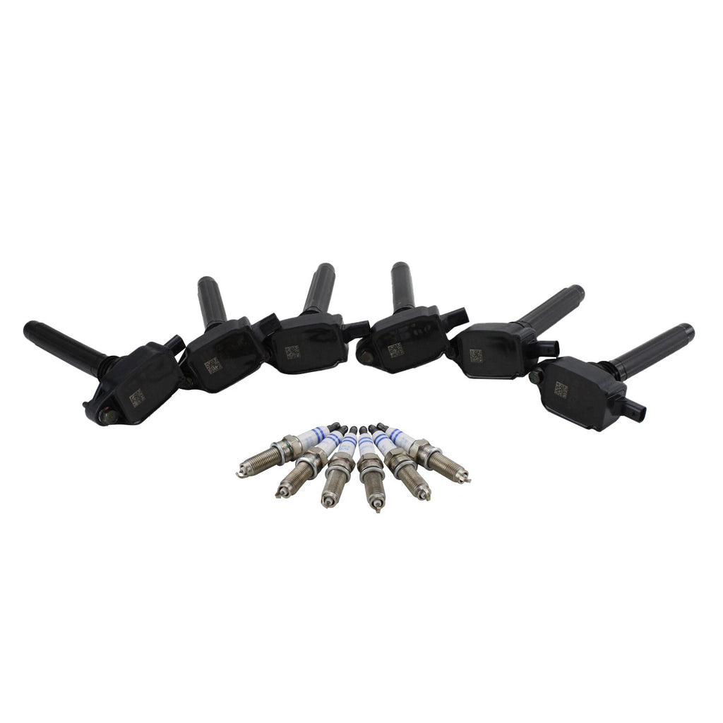 Set of 6 Bosch Ignition Coils for Iridium Platinum (Gap 0.039)