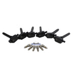 Set of 6 Bosch Ignition Coils for Iridium Platinum (Gap 0.039)