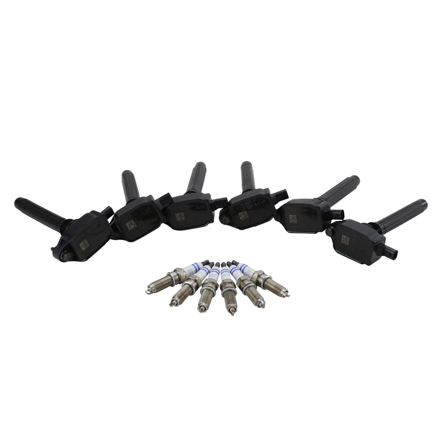 Set of 6 Bosch Ignition Coils for Iridium Platinum (Gap 0.039)