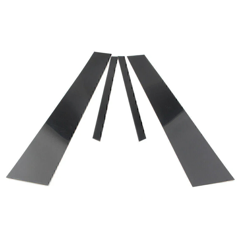 4 Pcs Door Trim Pillar Posts Black Covers for VW Jetta (2012-2018)