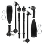 Set of 8 Front Tie Rod Ends for Ford Fiesta (2011–2018)