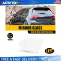 Left Driver Side Heated Mirror Glass for Volkswagen Golf MK7 GTI R eGolf Jetta (2015–2021)