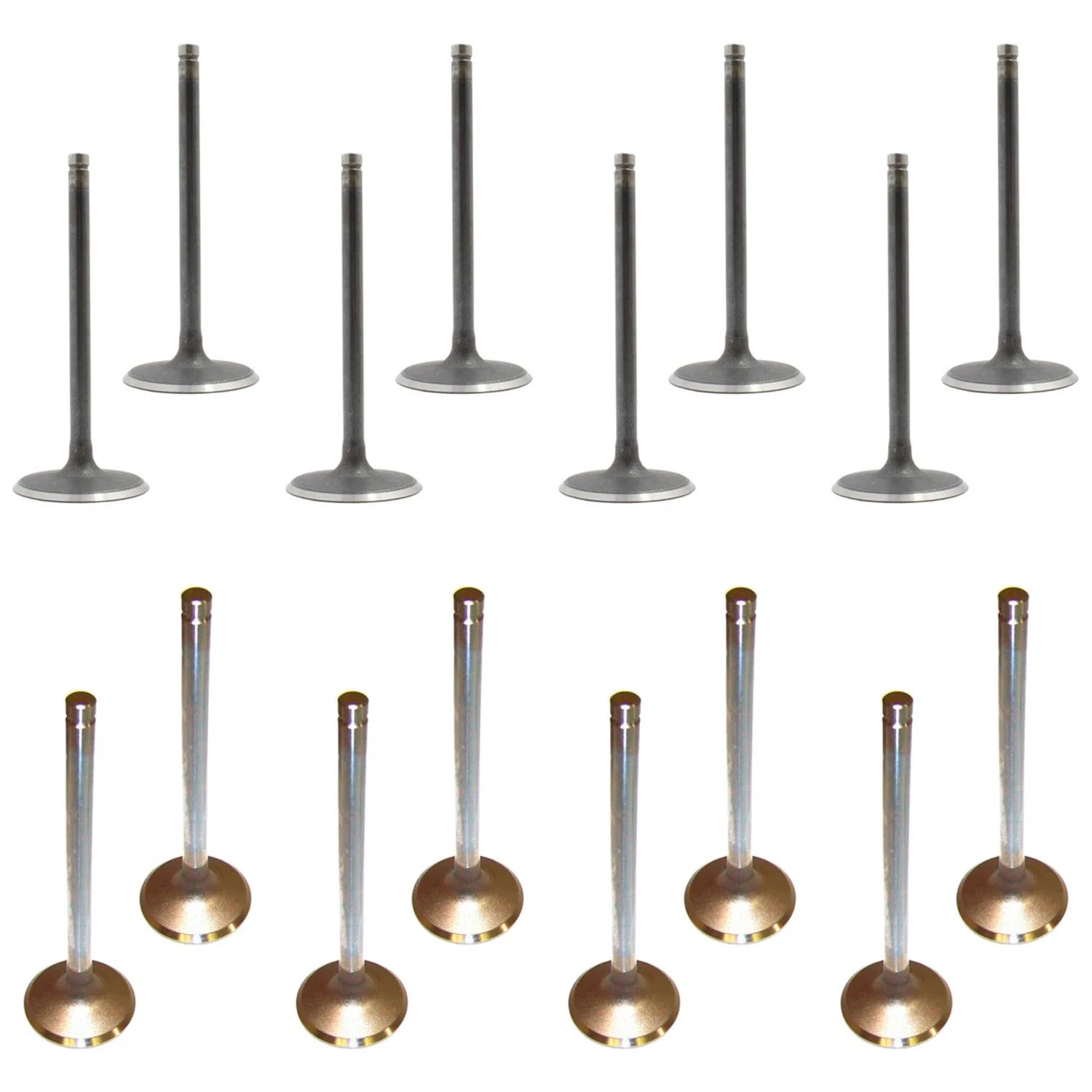 Set of 16 Intake & Exhaust Valves Kit for Silverado Sierra Yukon XL 2500 V8