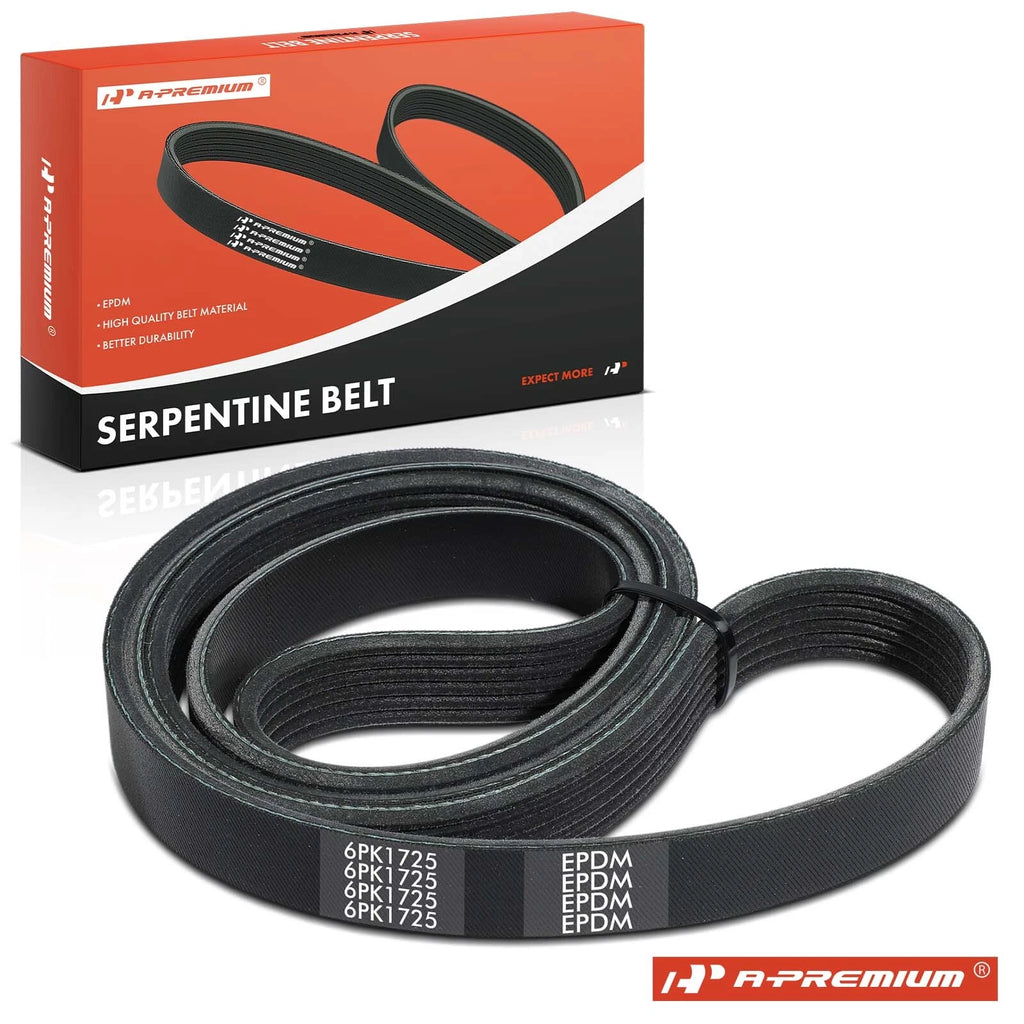 Serpentine Belt for Ford F-150 Fusion Focus Edge Chevrolet (2000–2023)
