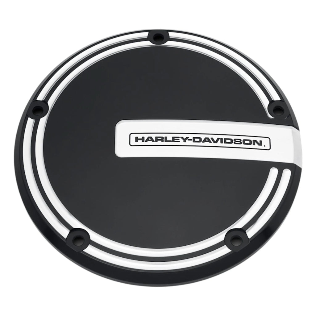 OEM Derby Cover for Harley Davidson Softail (2018–Present) Black Machine Cut 25701179