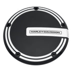 OEM Derby Cover for Harley Davidson Softail (2018–Present) Black Machine Cut 25701179