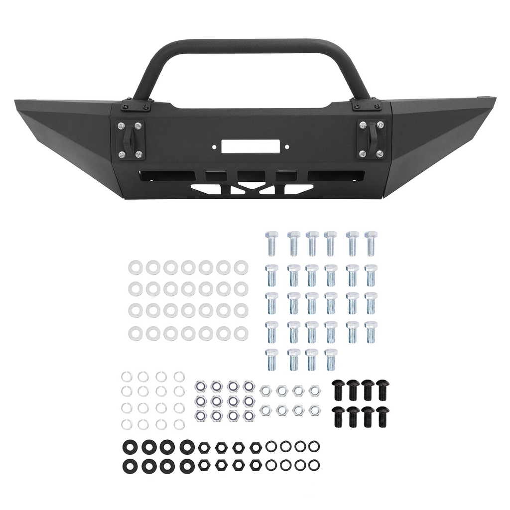 Steel Front Bumper Assembly with Bull Bar for Dodge Ram 1500 (1994–2002)
