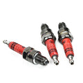 3pcs Spark A7TJC 3 Electrode GY6125CC for ATV Quads and Moped Scooters (N/A)