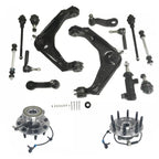 Front Wheel Bearing Hub Control Arm for Chevy GMC Silverado Sierra (2001-2007)