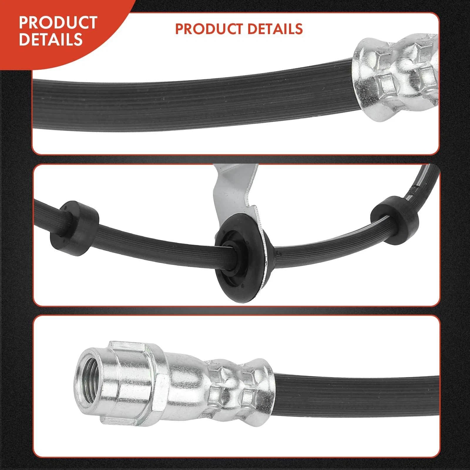 Front Left Brake Hydraulic Hose for Mercedes-Benz ML500 ML320 ML350 (2000–2009)