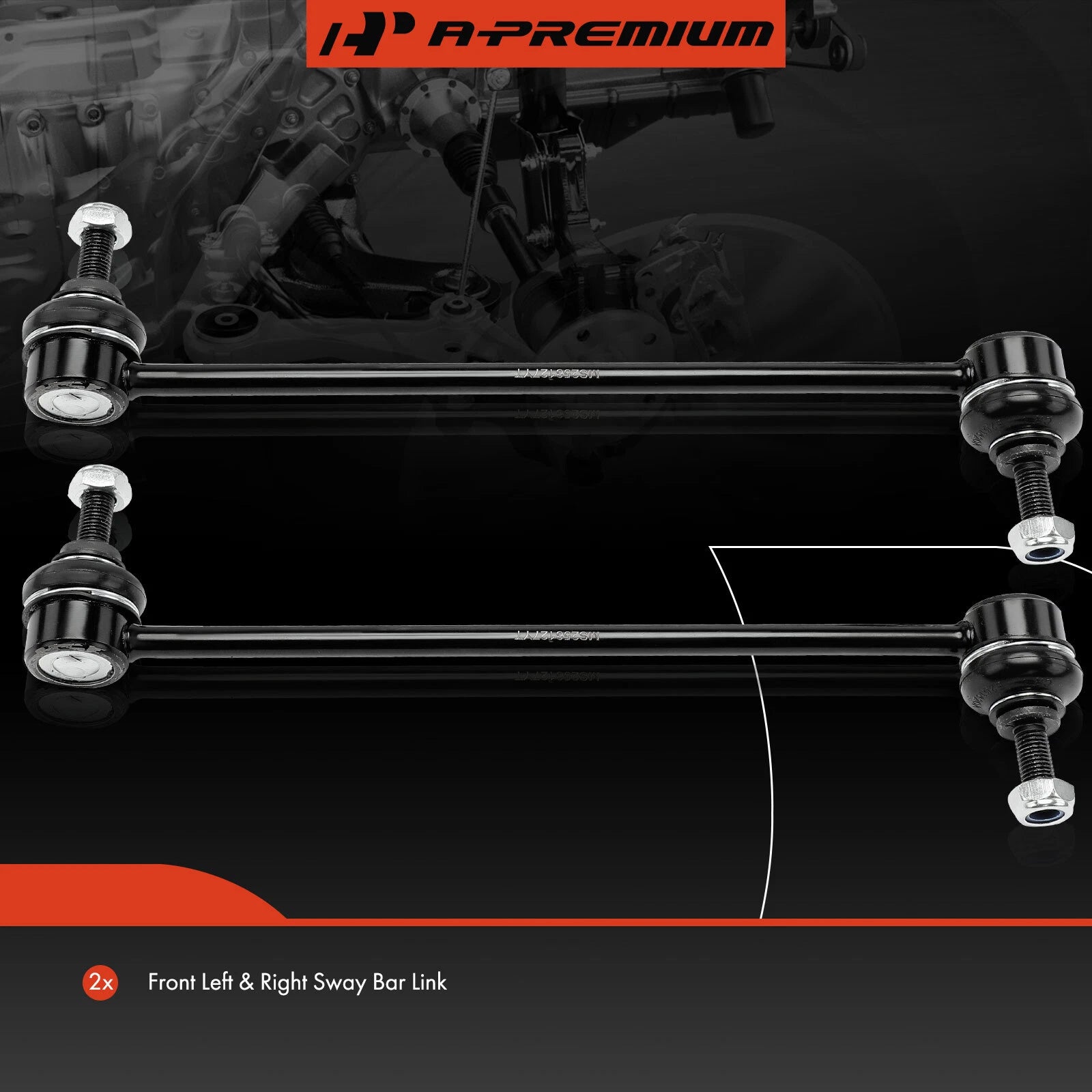 2X Front Sway Bar Link for Jeep Cherokee KL (2014–2022) Front Wheel Drive