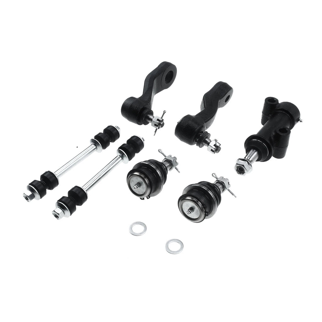 Set of 7 Front Pitman & Idler Arms Sway Bar Link for Chevy Express 2500 (2003–2023)