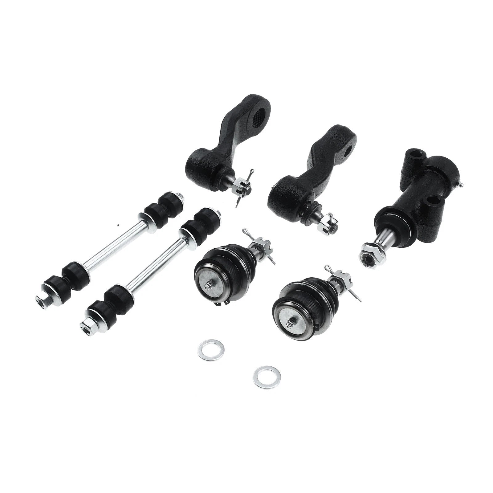 Set of 7 Front Pitman & Idler Arms Sway Bar Link for Chevy Express 2500 (2003–2023)