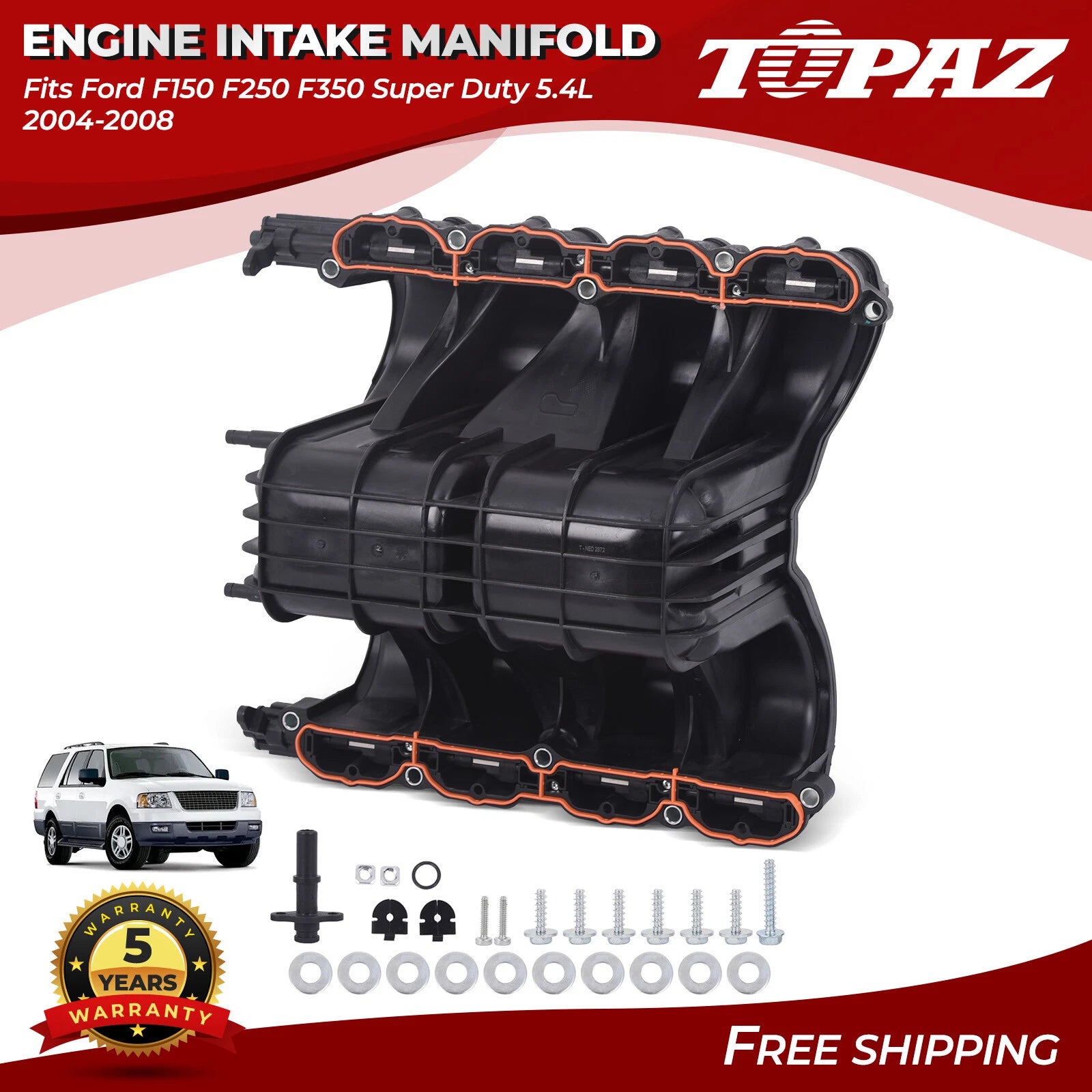 Upper Engine Intake Manifold for Ford F150 F250 F350 Super Duty (2004–2008)