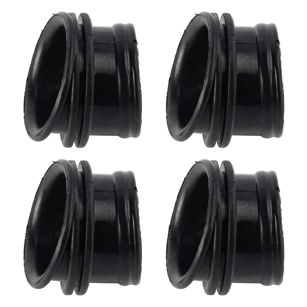 4X Intake Airbox Rubber Boots 14073-1637 for Kawasaki ZR1100 Zephyr (1992–1998)
