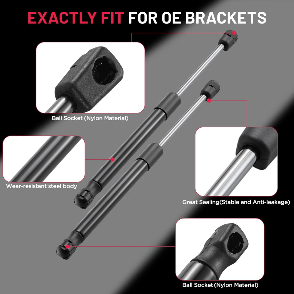 2X Front Hood Lift Supports for BMW 740i 740Ld xDrive (2013–2015)
