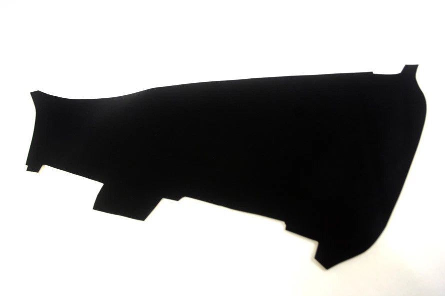Set of 2 Door Panel Insert Cards for Acura TSX (2009–2014) - Black Leather