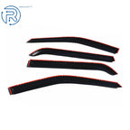 Window Visors Rain Guards for Ford Explorer (2016-2019) Dark Smoke