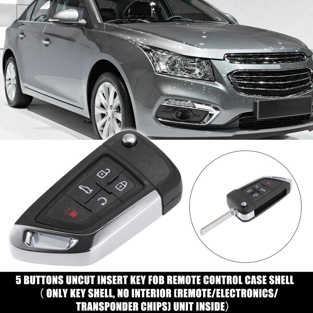 5 Button Key Fob Case for Chevrolet (OHT01060512)