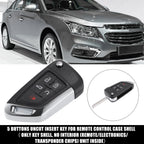 5 Button Key Fob Case for Chevrolet (OHT01060512)