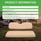 Set of 2 Rear Seat Cushions for EZGO RXV (2008–2023)