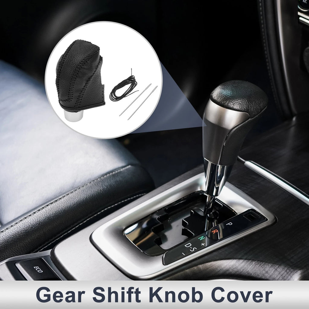 Gear Shift Knob Cover for Subaru Impreza (2017–2023) Pebbled Black