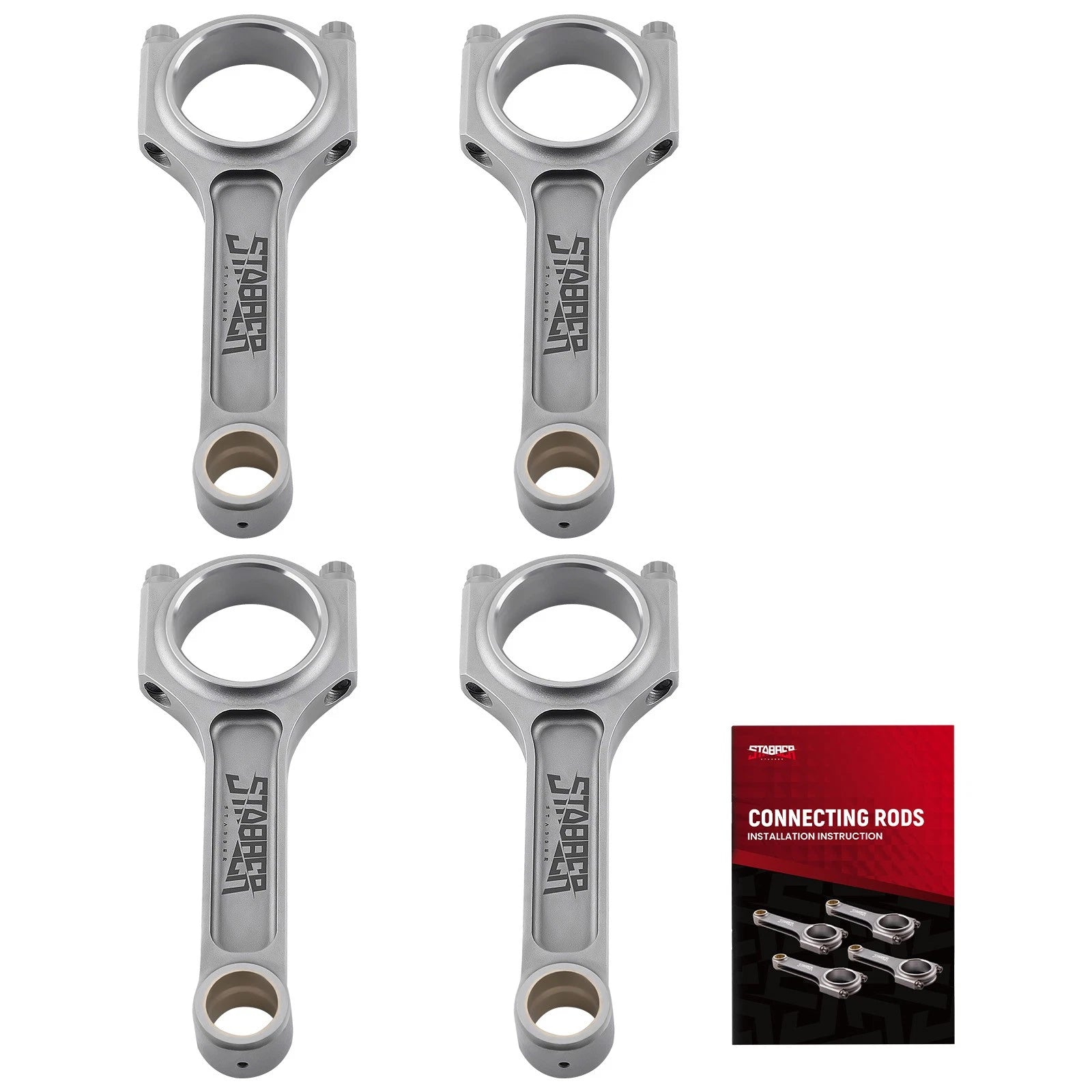 Set of 4 Forged Connecting Rods for Honda S2000 F20C (2000–2009)