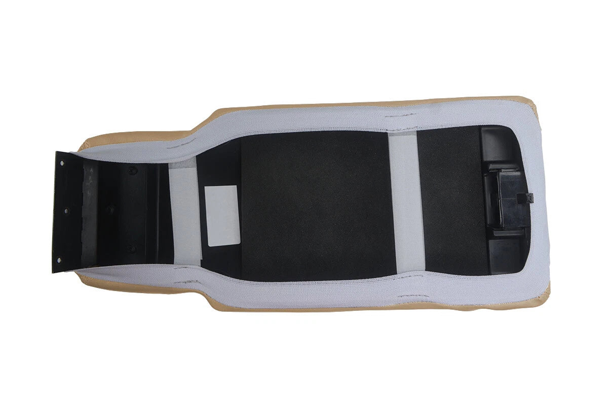 Console Lid Pull Over Cover for Lincoln Town Car (2003–2011) Leather Beige