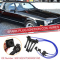 Set of 4 Spark Plug Wire Ignition Coil Cables No. 9091922327 for Toyota Celica (1994–1998)