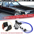 Set of 4 Spark Plug Wire Ignition Coil Cables No. 9091922327 for Toyota Celica (1994–1998)