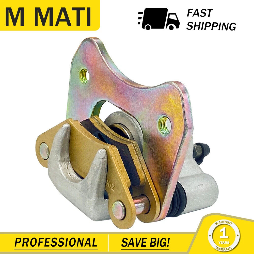 Left Rear Brake Caliper & Pads for Polaris ATP 330, ATP 500 (2005)