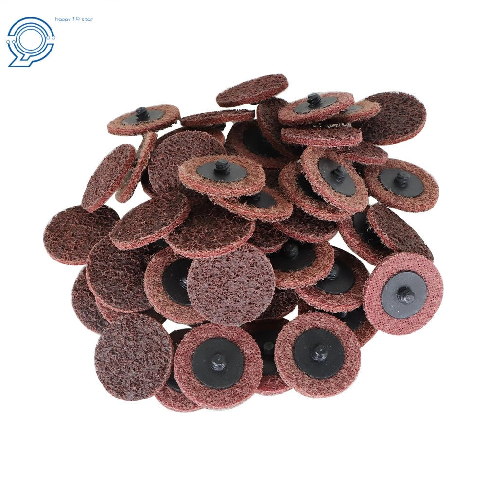 Set of 50 Medium Surface Conditioning Discs for Die Grinder (2")