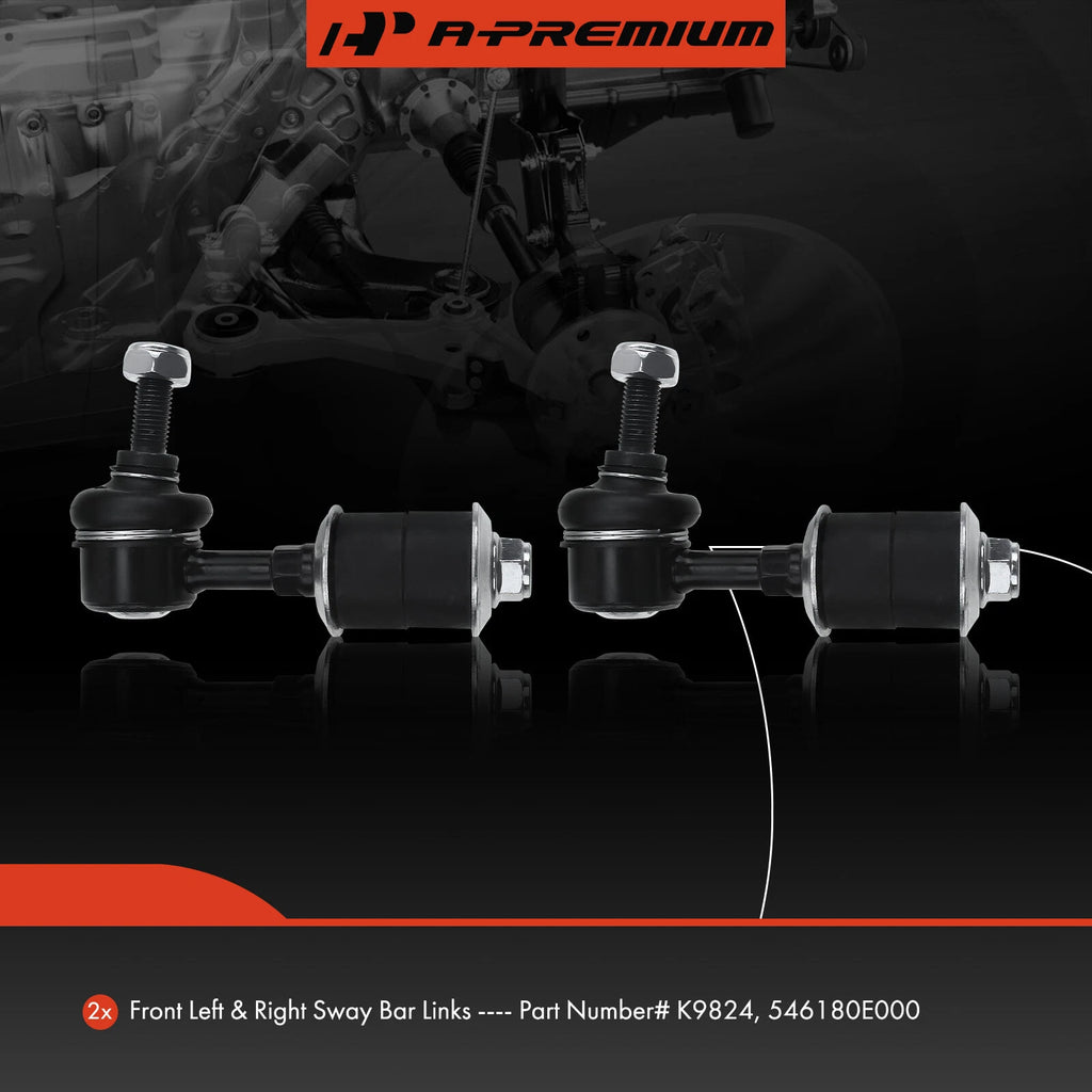 2X Front Sway Bar Link for Nissan Altima Maxima (1993-2001)
