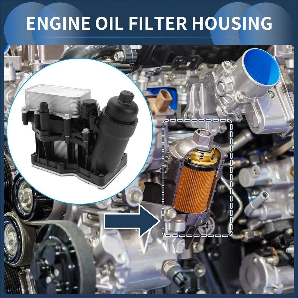 Oil Cooler Filter Housing for BMW X3 X5 328d