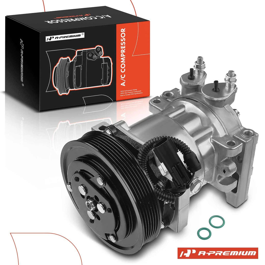 A/C Compressor with Clutch & Pulley for Jeep Liberty (2002–2007)